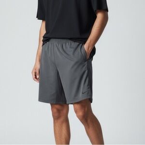 Nike Athletic Basketball Shorts Medium M Dark Gray